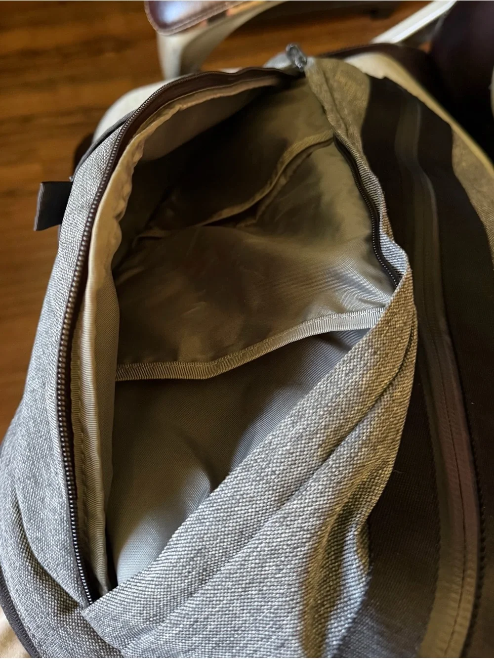 Aer SF Duffel Pack V1 Gray – Discontinued Travel Gym Work Backpack Laptop Bag